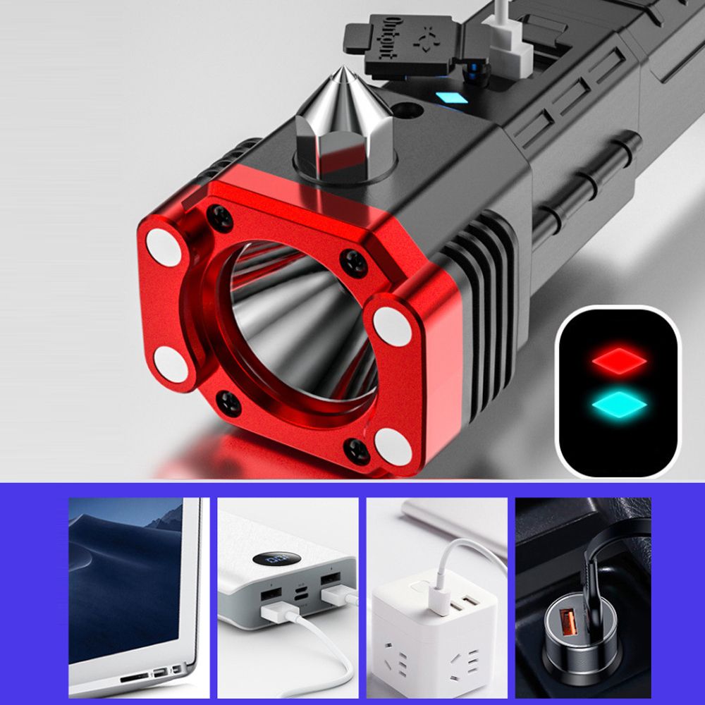 Portable LED Flashlight Multifunctional Work Light