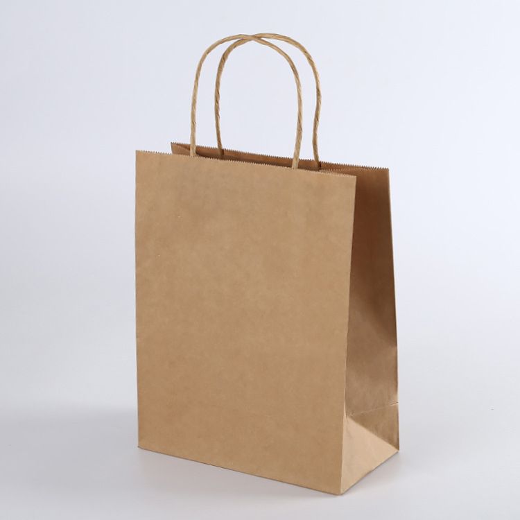 Paper Kraft Bags With Twisted Handles (large - 33cmx43cm)