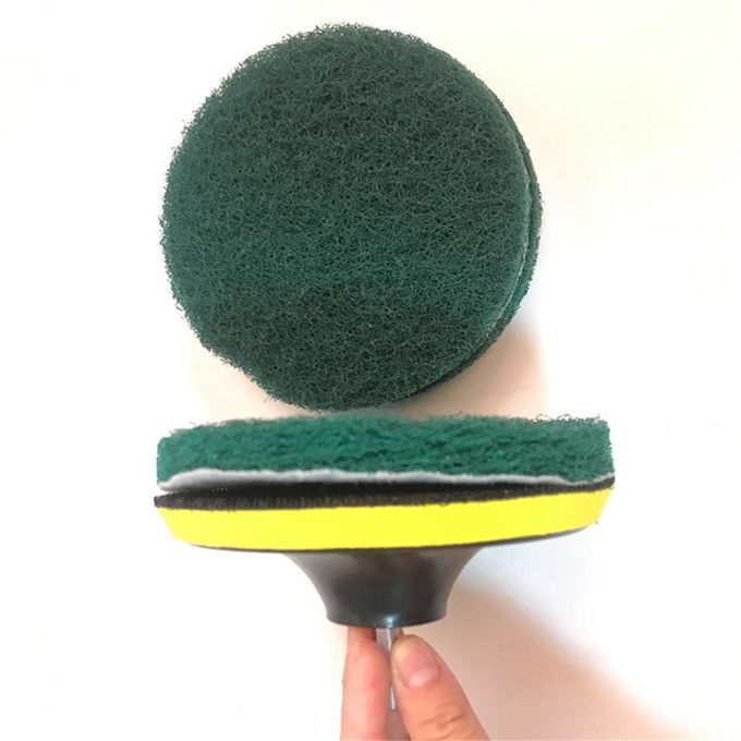 12PCS/SET Electric Drill Brush Scrub Pads Kit Scrubber