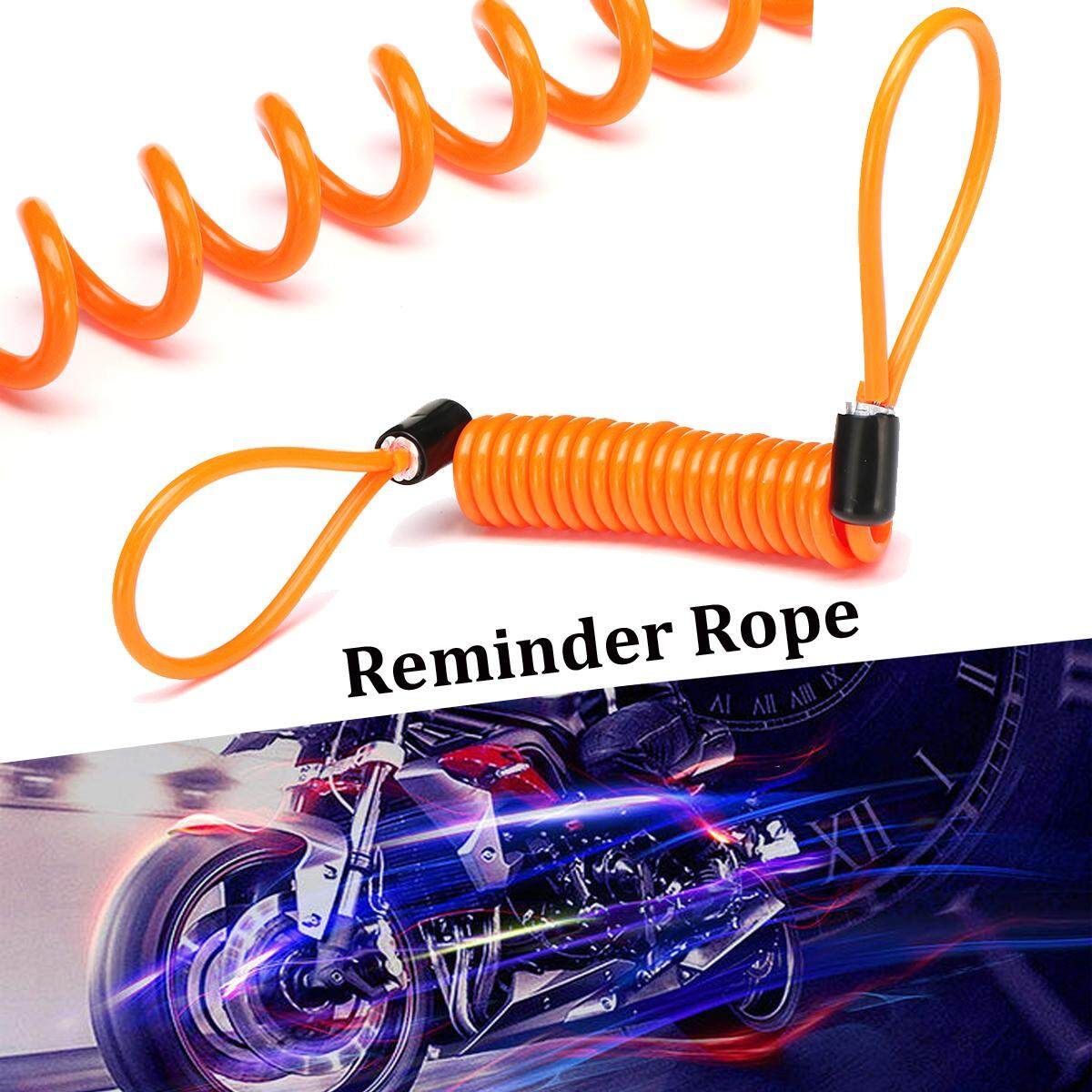 Flexible Security Cable Lock Extender Motorbike Steel Wire Rope Loop 1.2M X 4MM