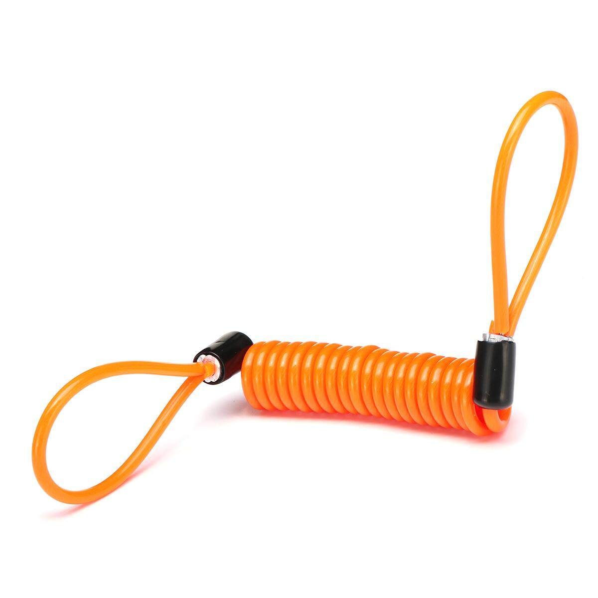 Flexible Security Cable Lock Extender Motorbike Steel Wire Rope Loop 1.2M X 4MM