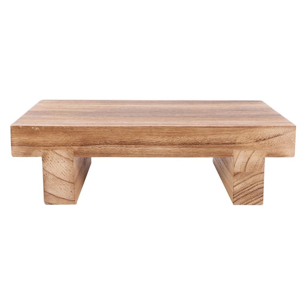 Wooden Step Stool for Adults, Bed Stool for High Beds, Kitchen