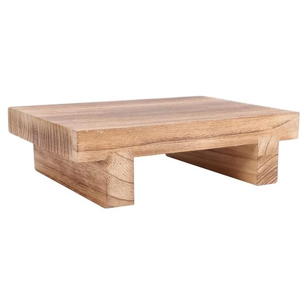 Wooden Step Stool for Adults, Bed Stool for High Beds, Kitchen