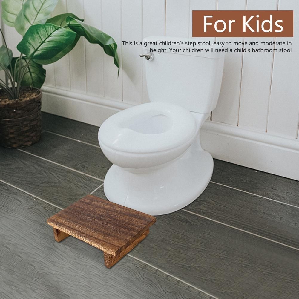 Wooden Step Stool for Adults, Bed Stool for High Beds, Kitchen