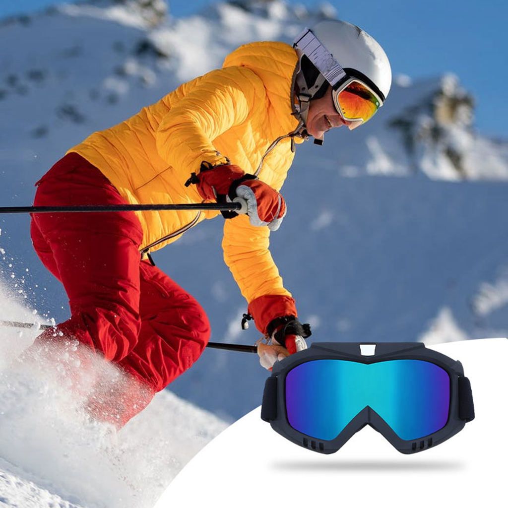 Winter Ski   Glasses Goggles Anti Fog Bike  Colorful