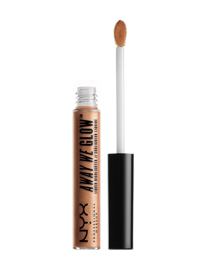 Away We Glow Liquid Highlighter, Gold Rush