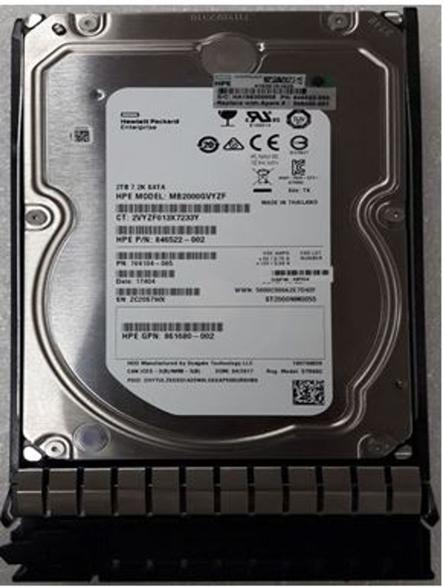 146GB 2.5-inch 6Gb/s Serial Attached SCSI (SAS) SFF 6Gb/s Dual Port Hot-Plug 15K Hard Drive In HP Hot-Plug Hard Drive Tray (as Pictured) For HP G1-G7 Proliant SAS Servers And Storage Arrays Genuine HP Serial Number And Firmwa
