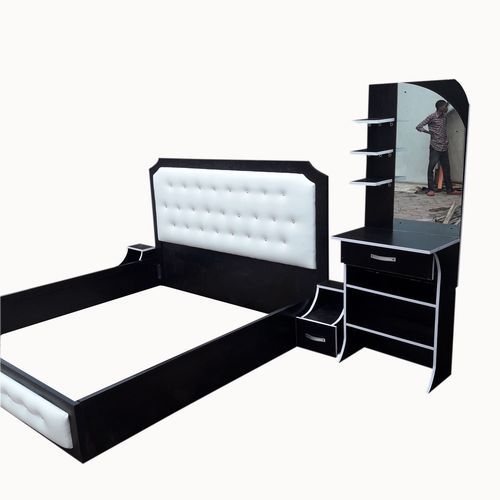 6*6 Bed Frame And Dressing Table (Delivery Only In Lagos)