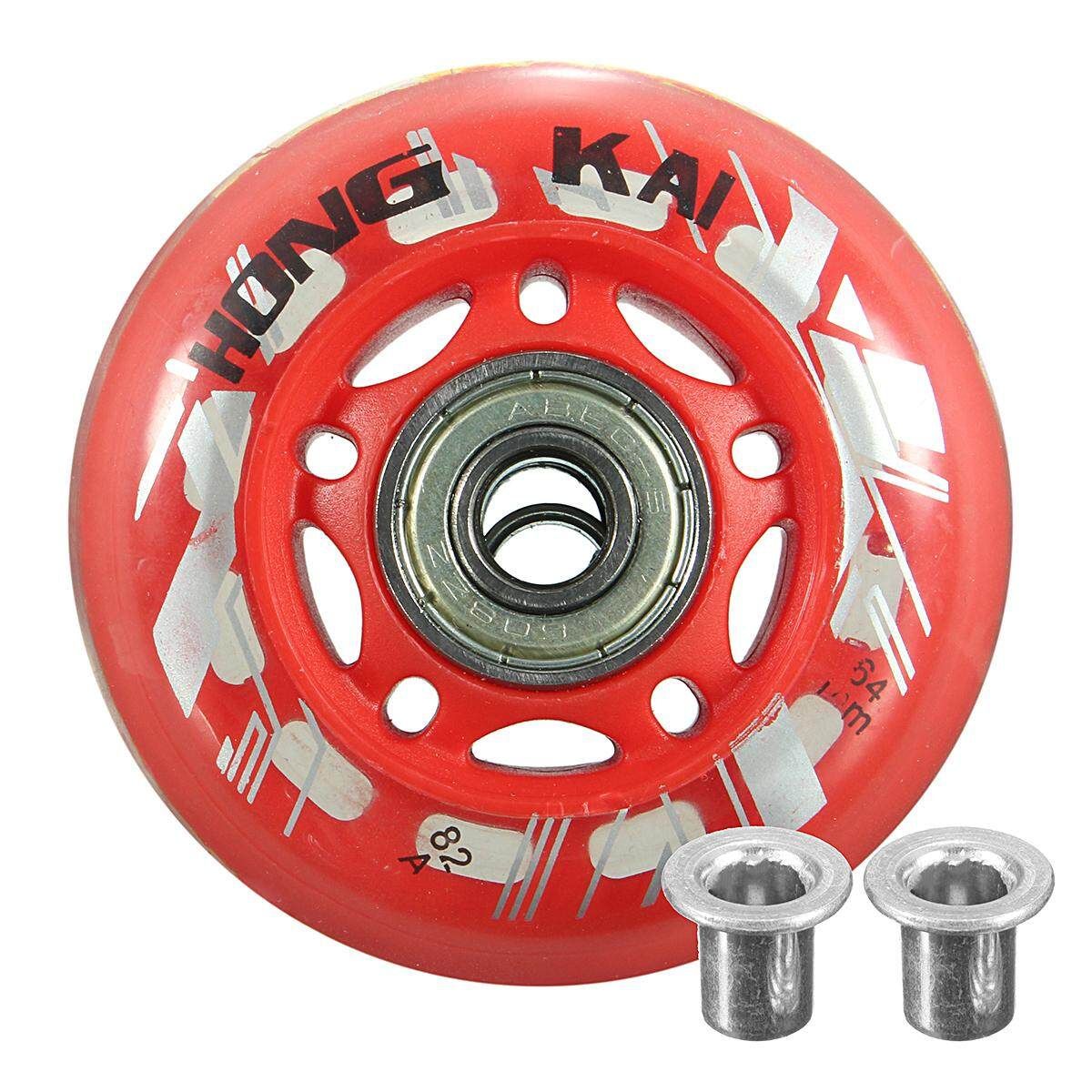 Replacement Skate Wheel Skating Inline Skate Shoes 70mm Dia 8mm Red