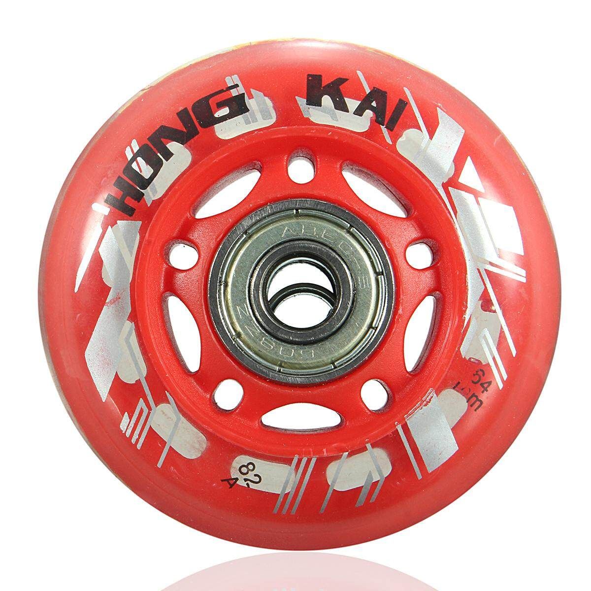 Replacement Skate Wheel Skating Inline Skate Shoes 70mm Dia 8mm Red