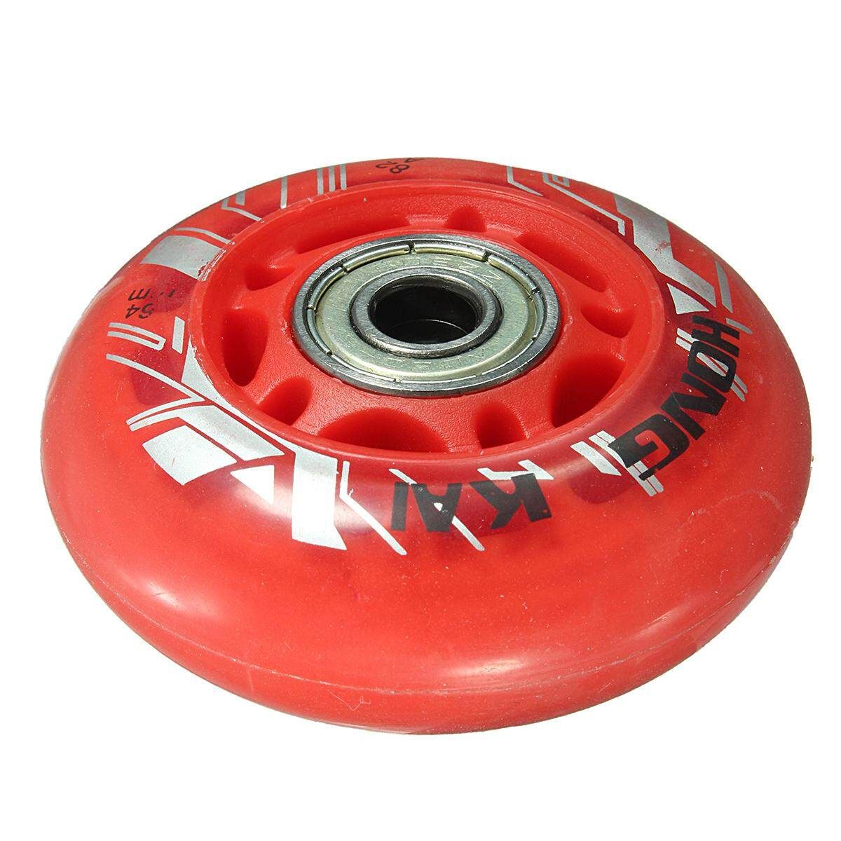 Replacement Skate Wheel Skating Inline Skate Shoes 70mm Dia 8mm Red