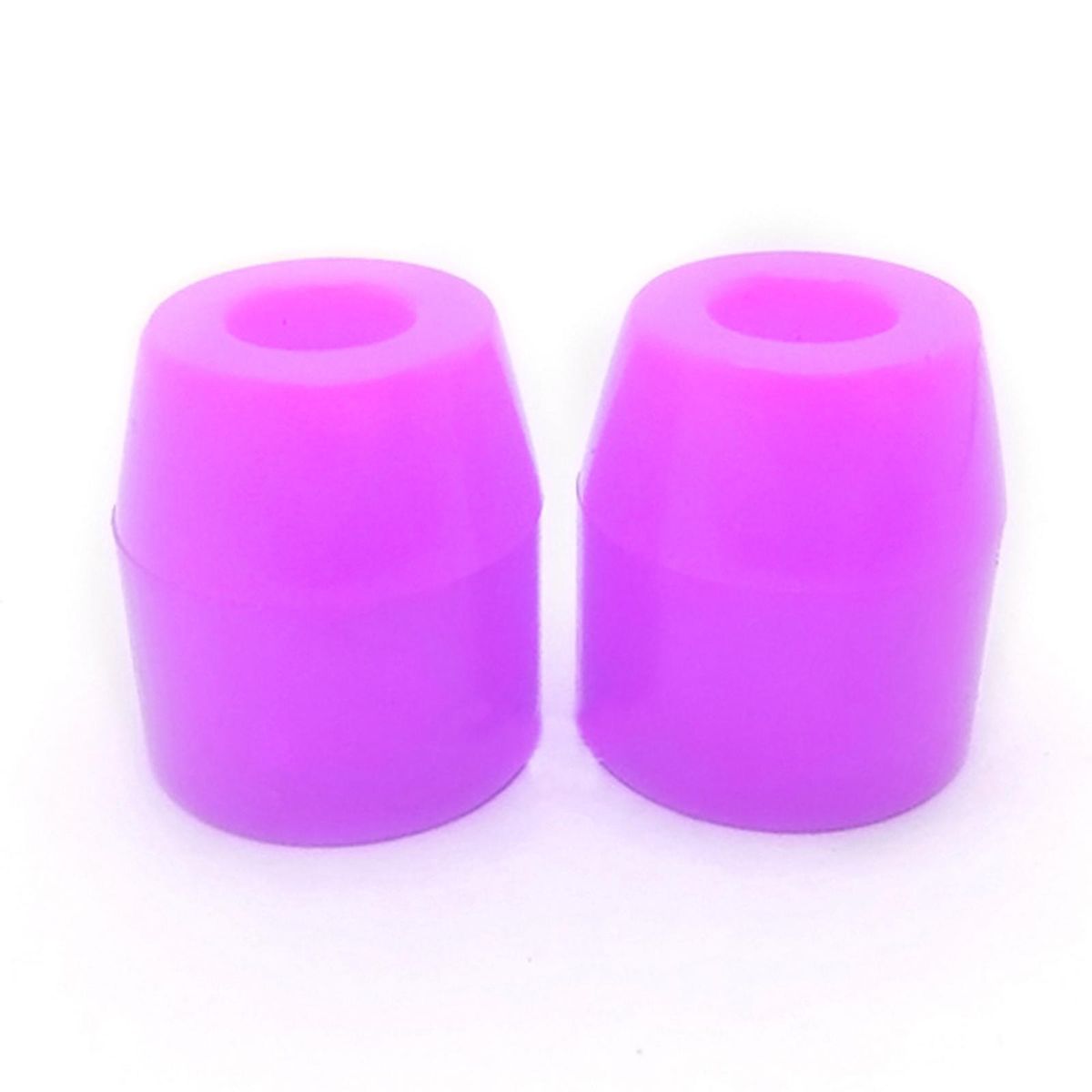 2 Pairs Adults Skateboard Bushings Replacement For 2 Trucks Purple