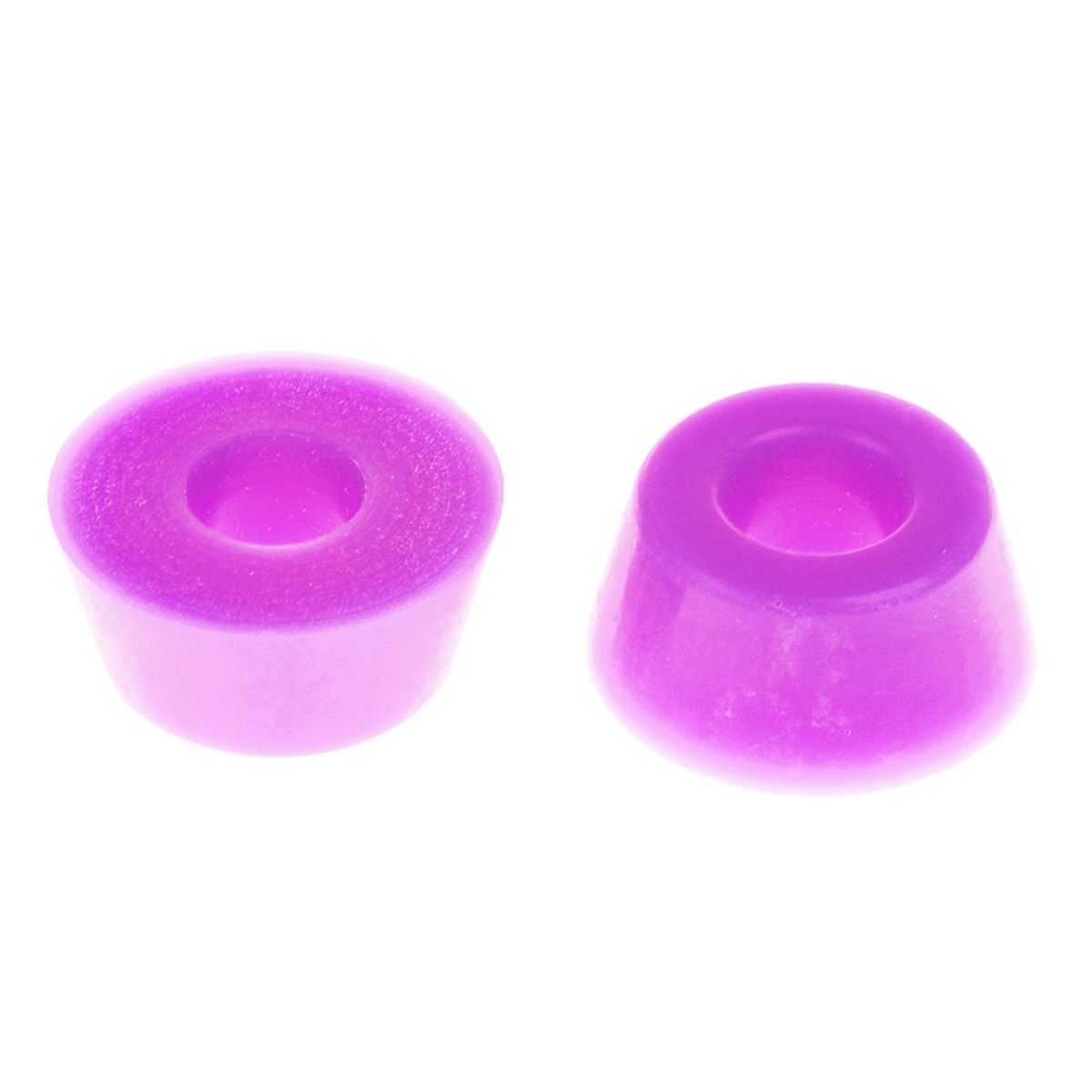 2 Pairs Adults Skateboard Bushings Replacement For 2 Trucks Purple