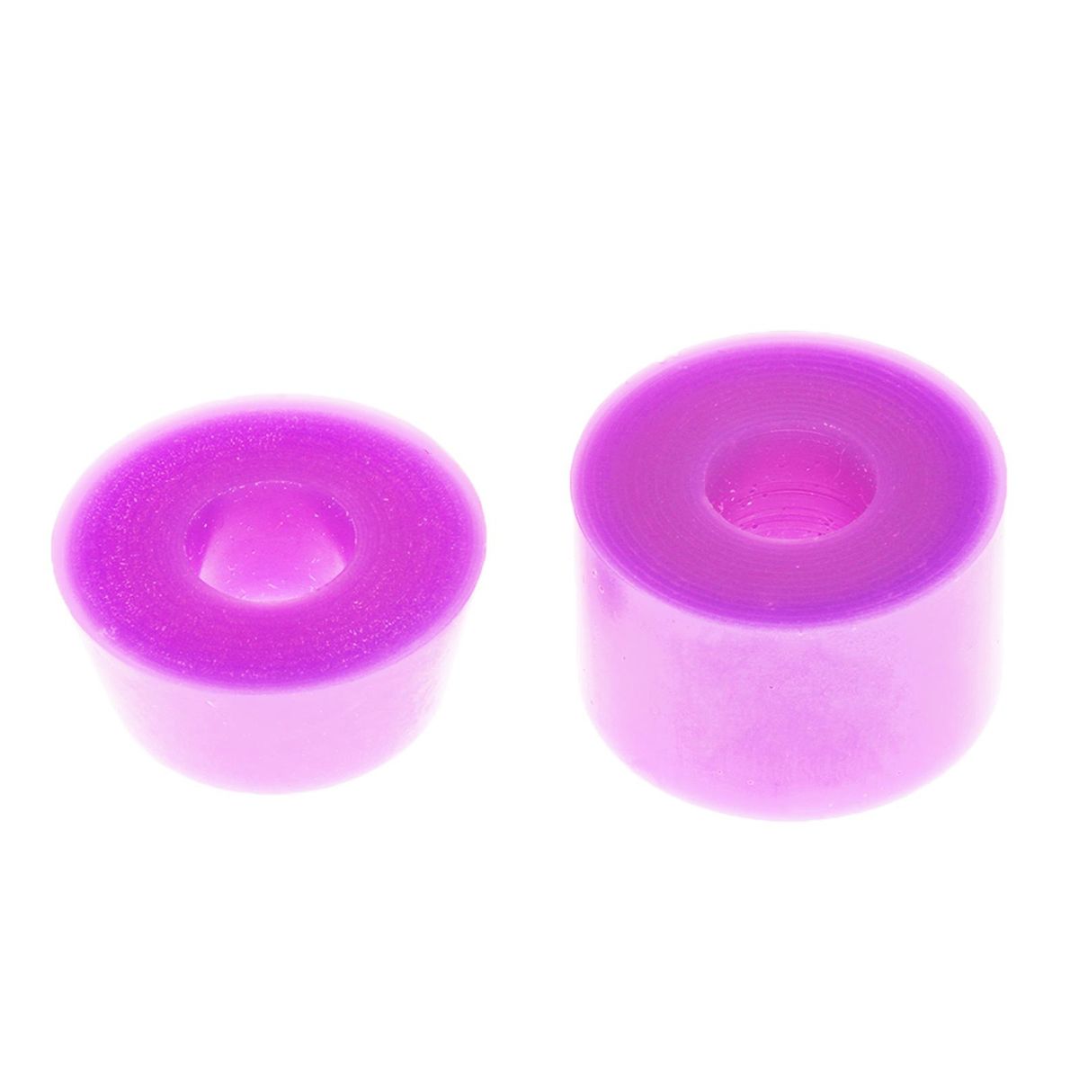 2 Pairs Adults Skateboard Bushings Replacement For 2 Trucks Purple