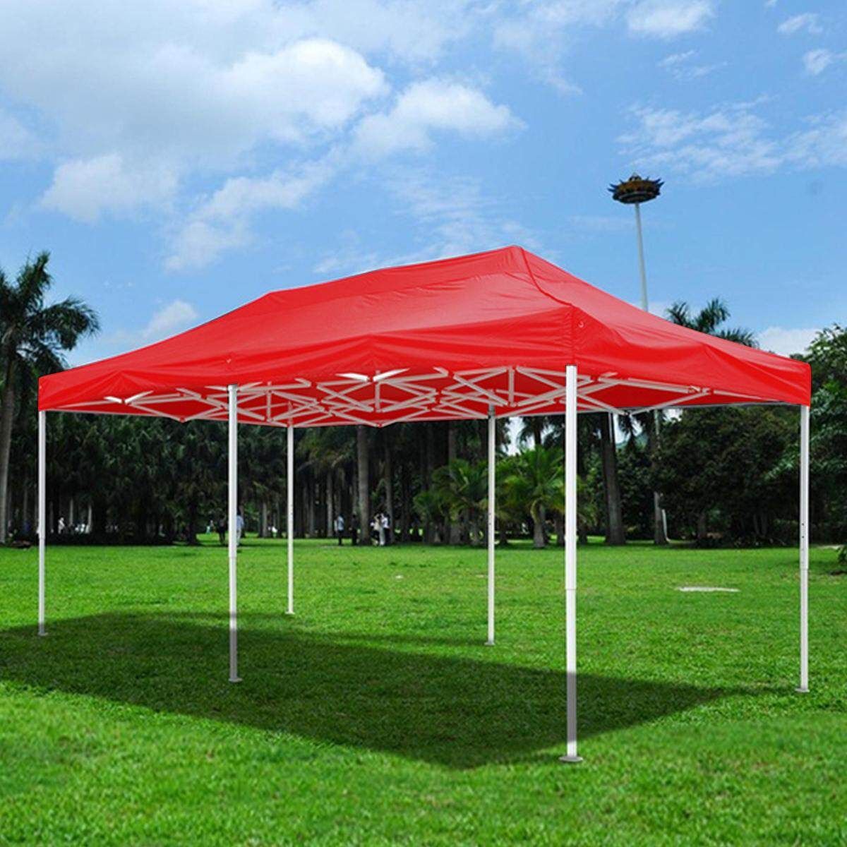 NEW Up Canopy Top Replacement Patio Outdoor Sunshade Tent Cover For 10x20' Red
