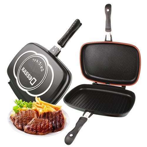 Non- Stick Double Frying Grilled Pan