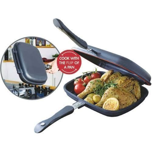 Non- Stick Double Frying Grilled Pan
