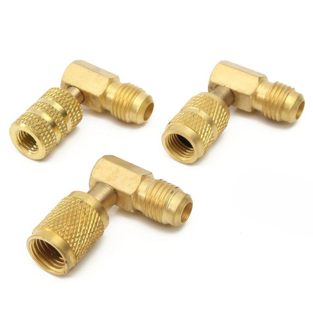 8pcs Car AC Air Conditioner Refrigeration Adapter Automobile