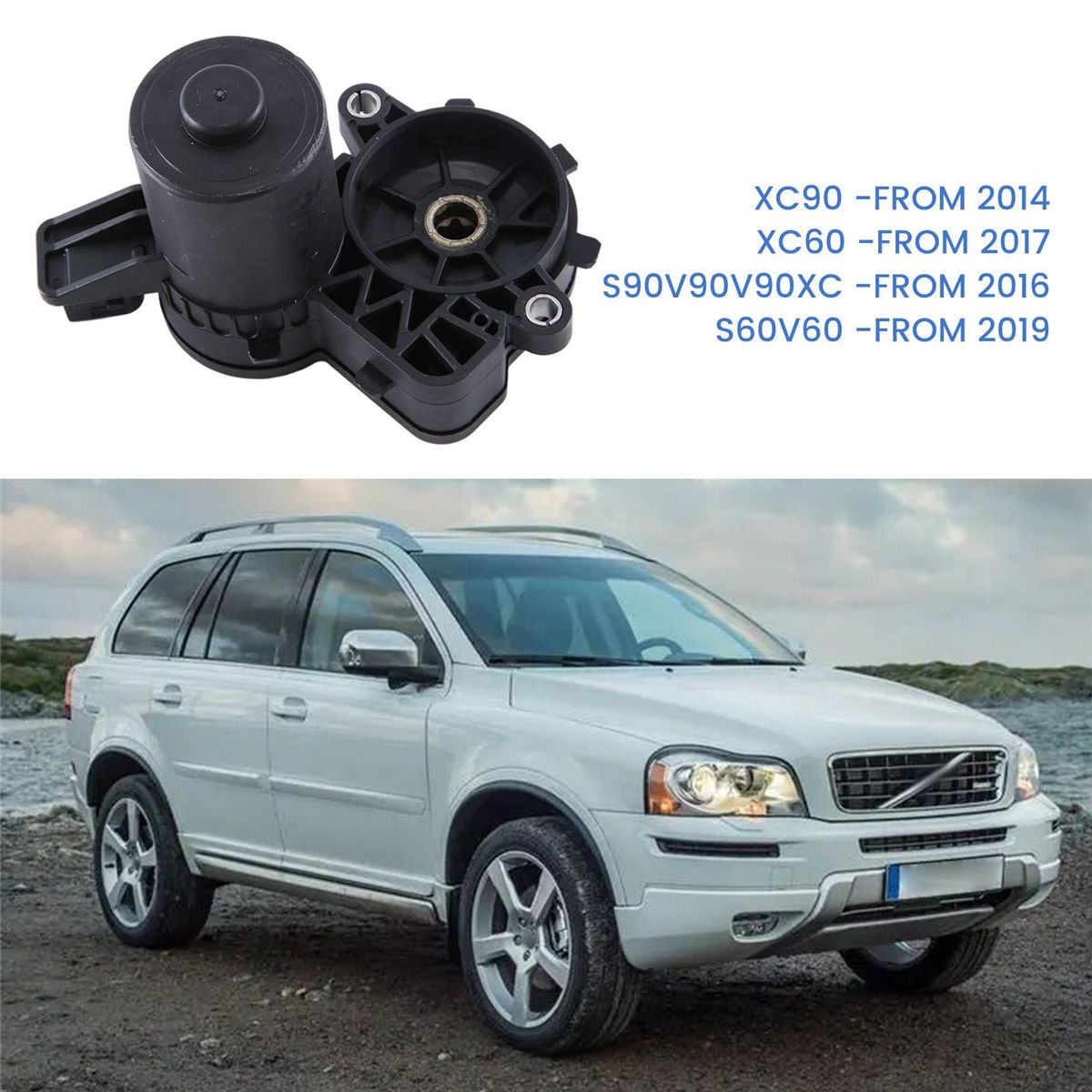 Engine Brake Caliper Left Rear Parking Brake Actuator for