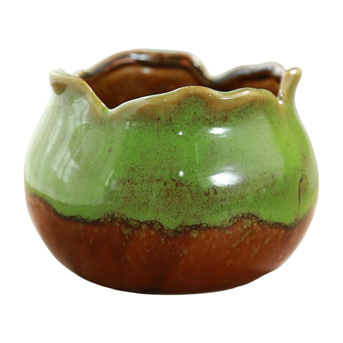 Plant Pot Succulent Flower Pot Balcony Gardening Gift Green
