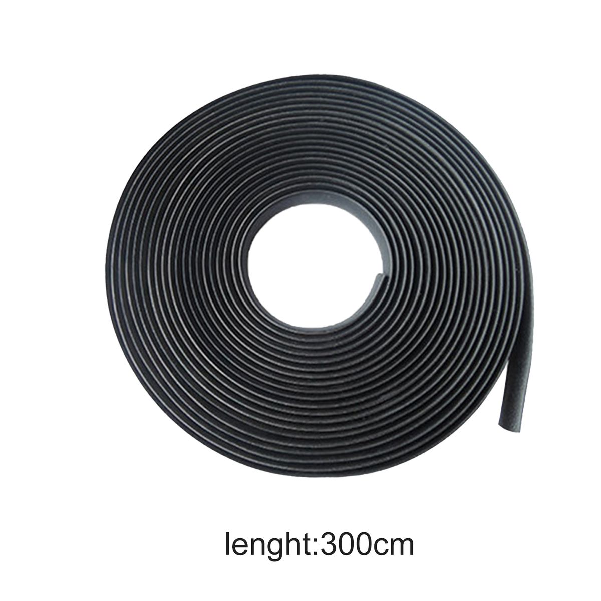 Window Seal Strip Noise Insulation Dustproof Rubber-Black