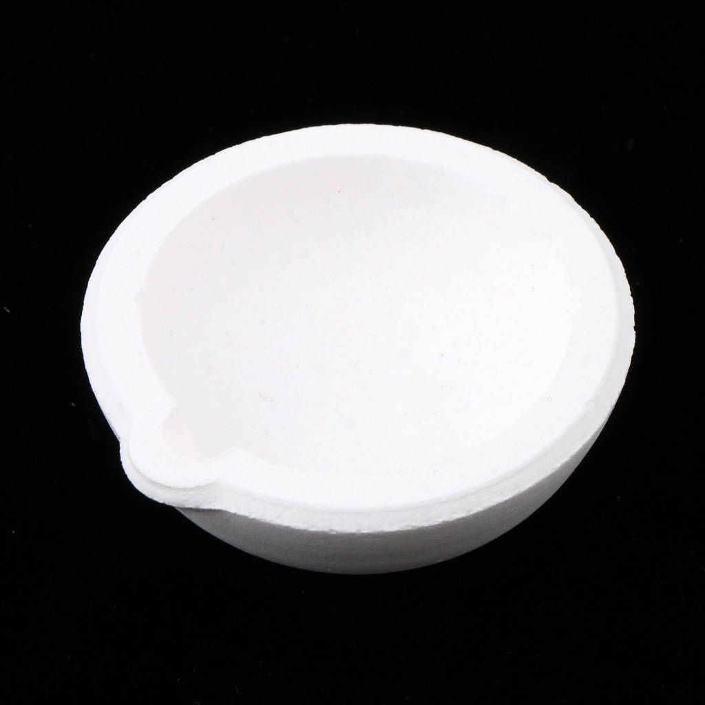 100 / 250G White Melting  Crucible Dish Pot Cup For