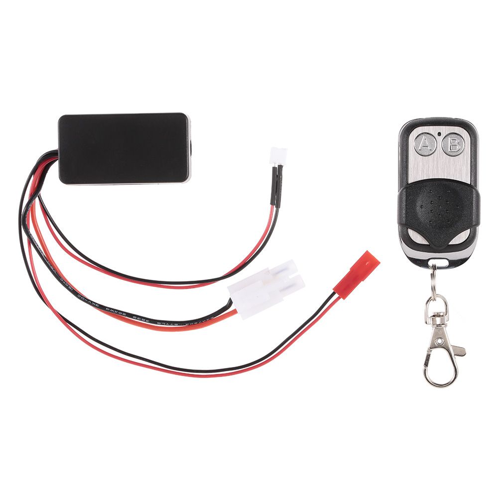 Metal Front Bumper With 2 LED Light   Remote Control