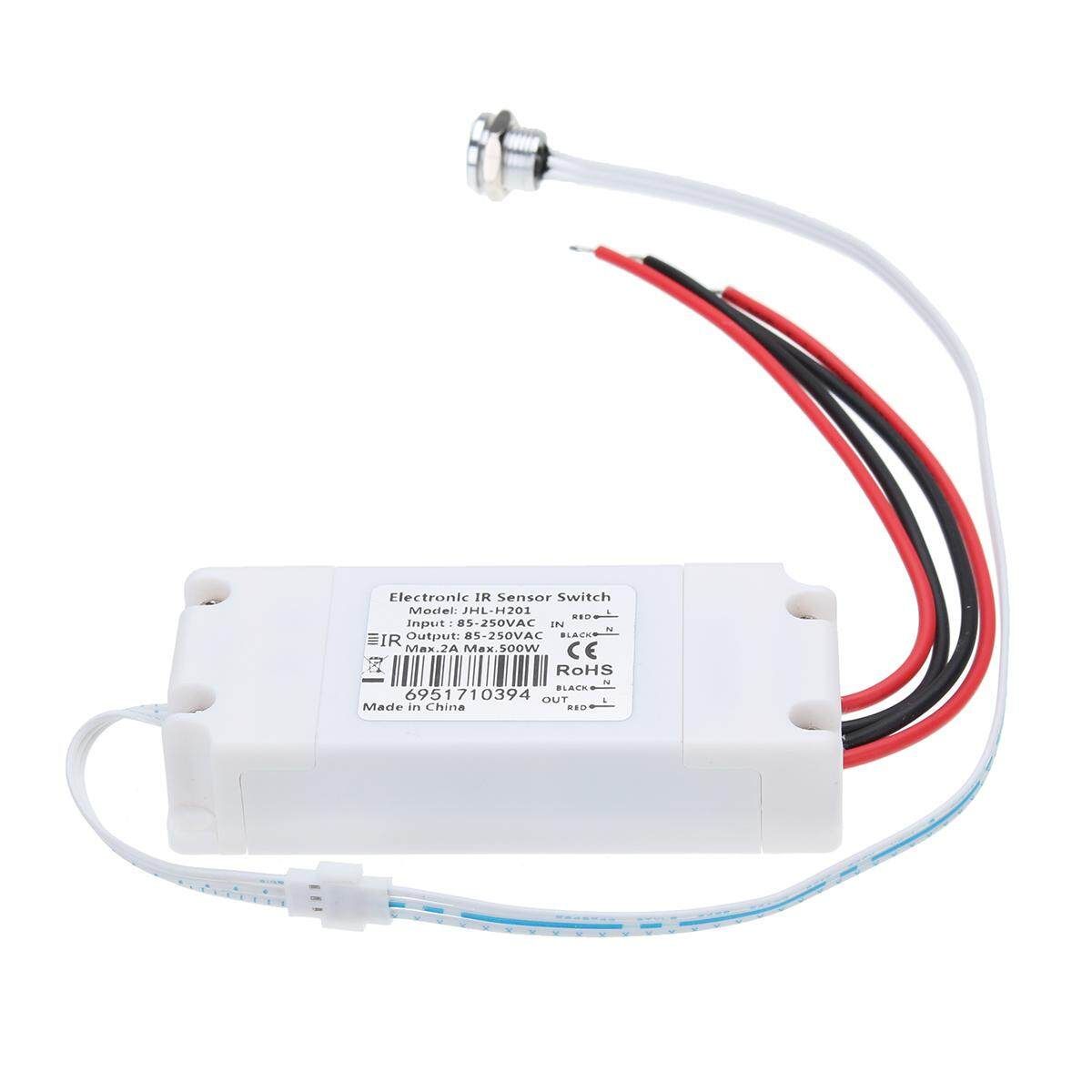 IR Infrared Body Motion Sensor On/Off Light Switch For Kitchen Cabinet Wardrobe