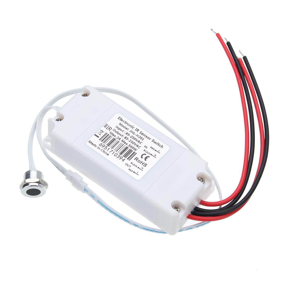 IR Infrared Body Motion Sensor On/Off Light Switch For Kitchen Cabinet Wardrobe
