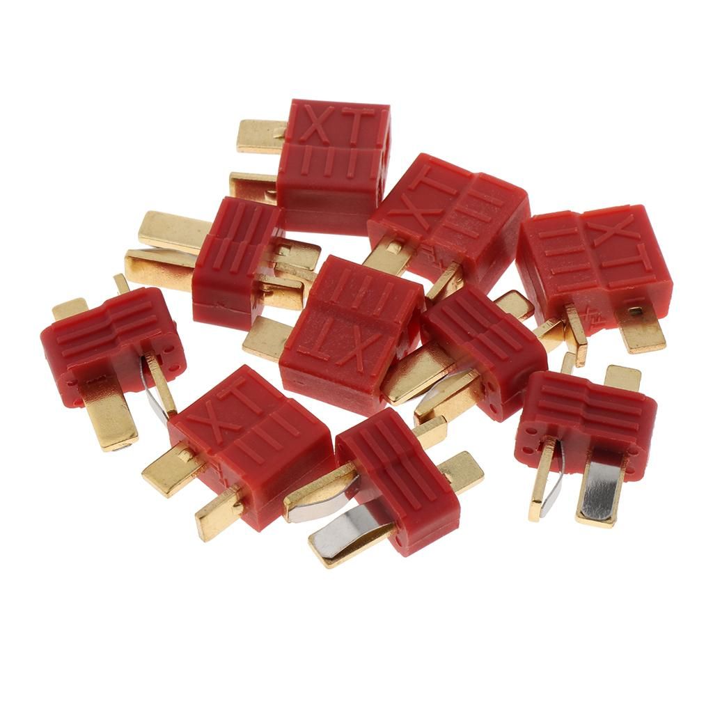 5 Pairs Of Deans T Connector Non Connector DIY Accessories