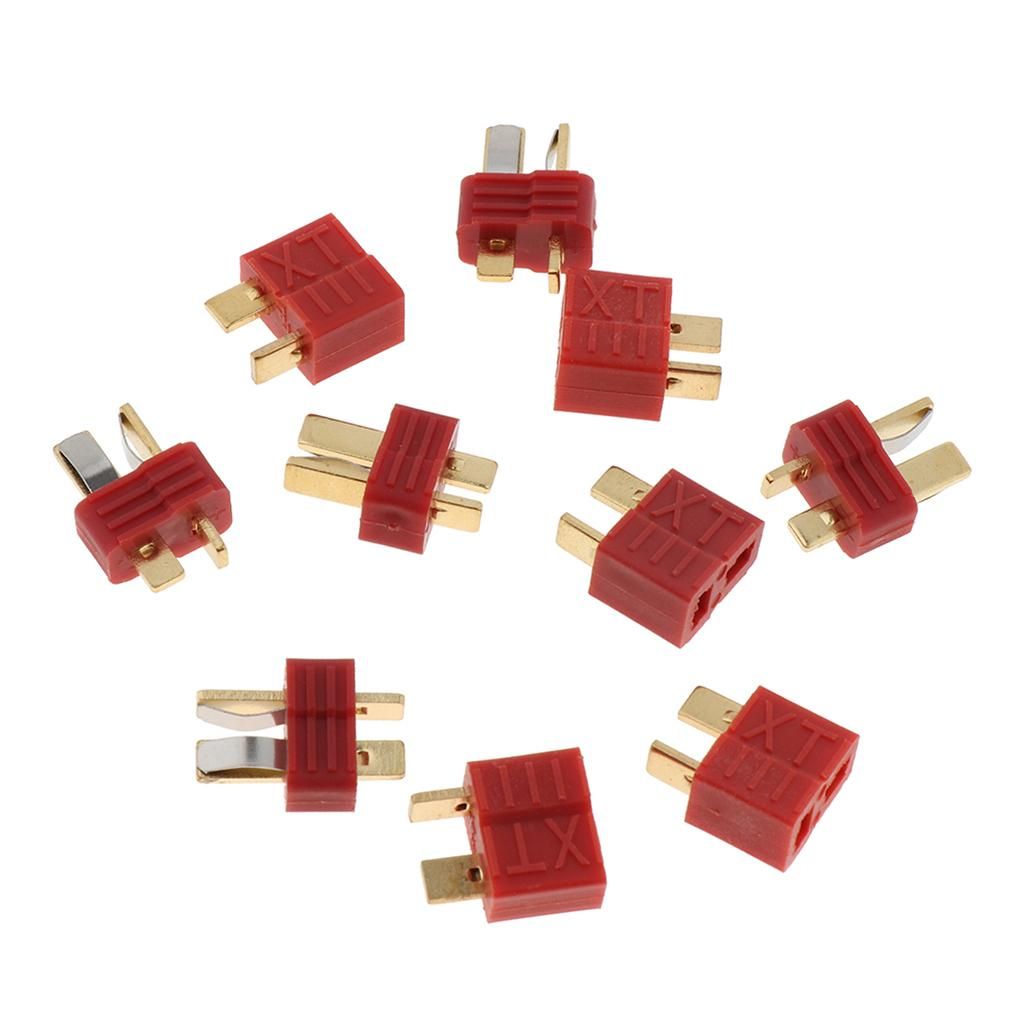 5 Pairs Of Deans T Connector Non Connector DIY Accessories