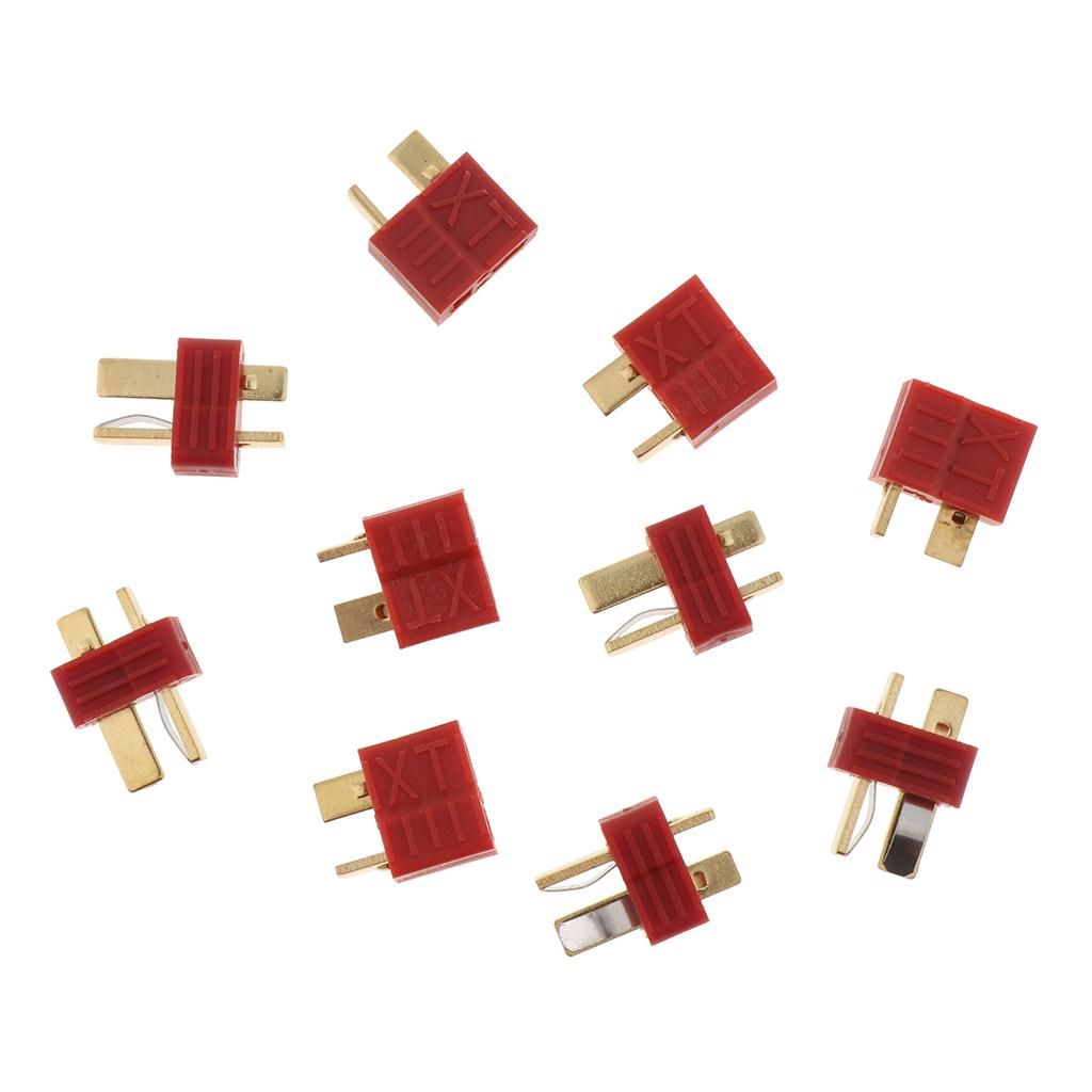 5 Pairs Of Deans T Connector Non Connector DIY Accessories