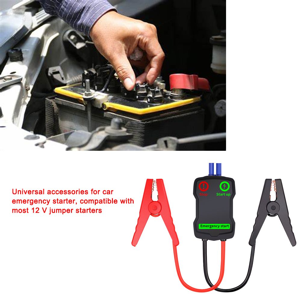Car Jumper Boosters Cable Clip Emergency Car Battery