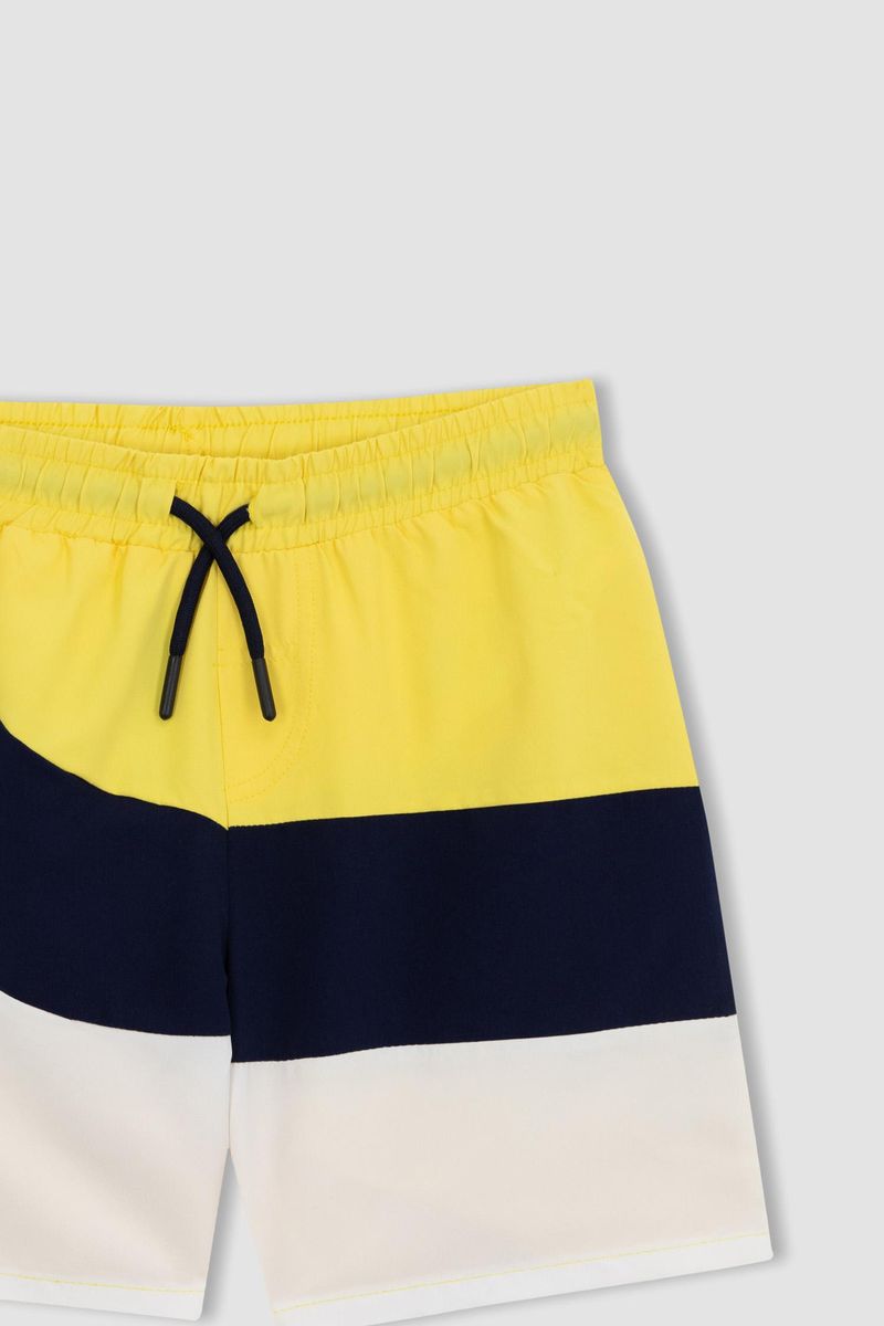 Boy Special Collection Regular Fit Woven Swimming Short - Yellow