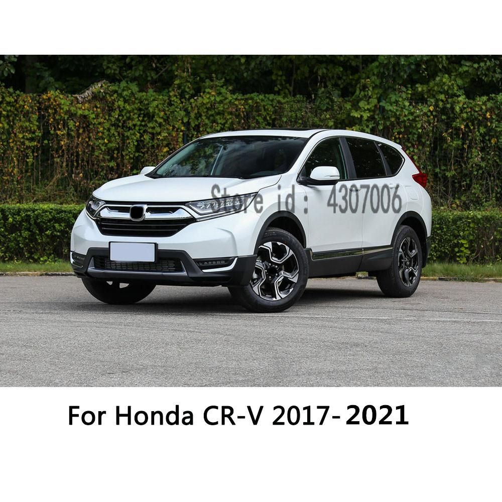 Car Built Inner Door Window Glass Panel Armrest Lift Switch Button Trim Stick Frame For Honda CRV CR-V 2017 2018