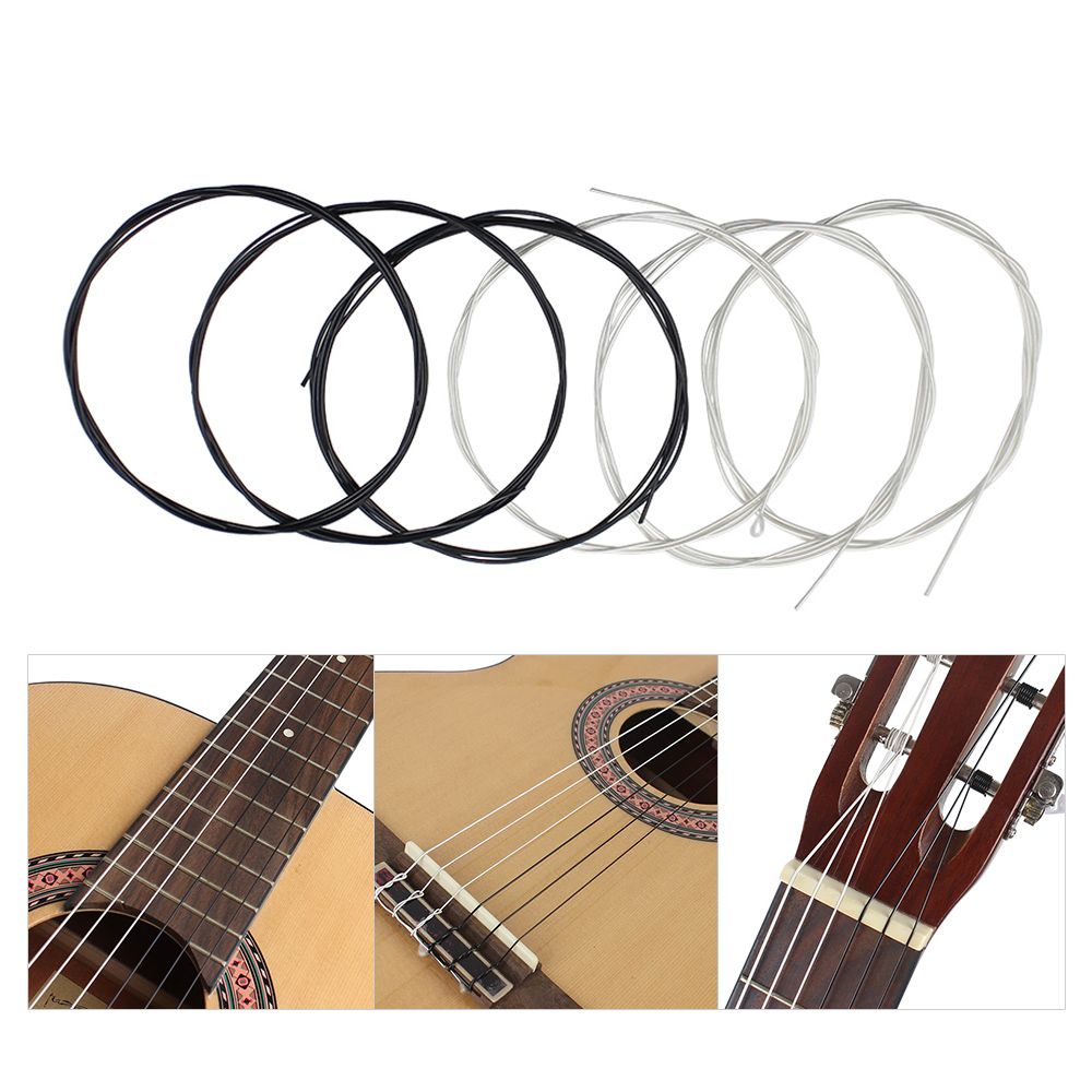 6pcs/set (.028-.043) Classical Guitar Strings Nylon Two