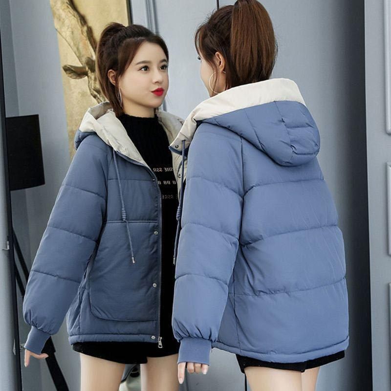 Women's Cotton-Padded Jacket Fashionable Ins Winter Cotton Dress 2023 New Western Style Bread Coat Women's Cotton-Padded Clothing Mom Wear Winter Clothing Coat