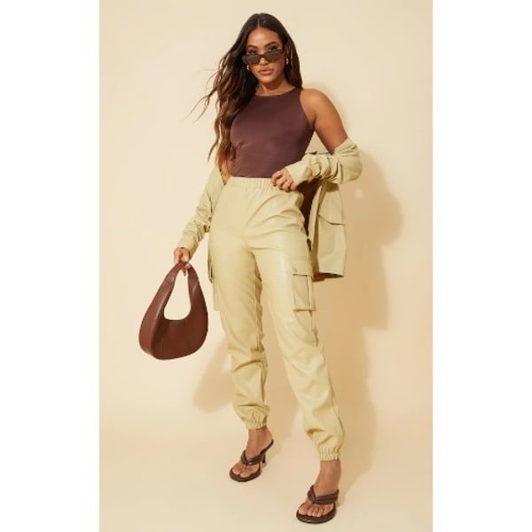Sleeveless Bodysuit - Brown