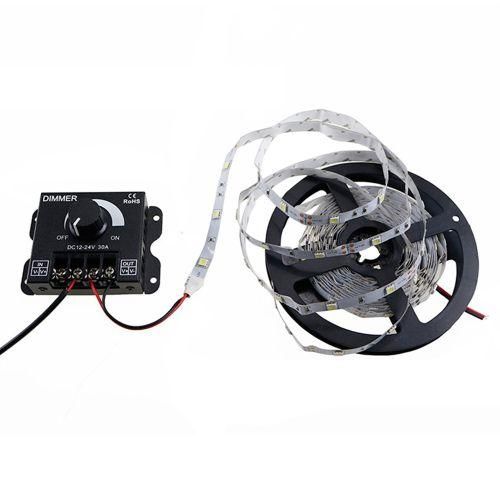 LED Light Adjuster DC 12-24V 30A/No Strobe With Knob Switch
