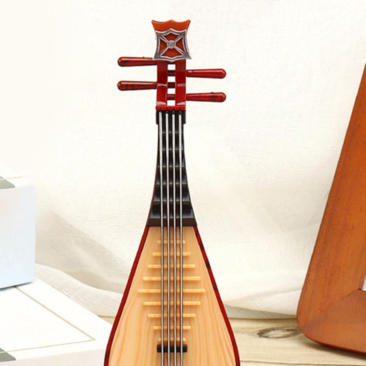 Creative Classical Instrument Music Boxes For Living Room Home Lute