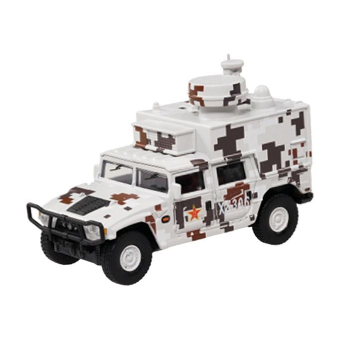 1/64 Diecast Model Car Off-Road Vehicle Simulation For Playset White