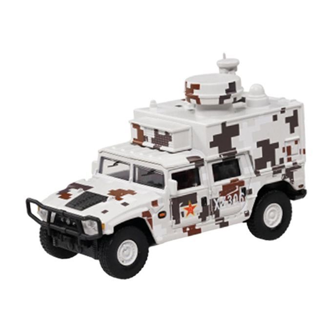 1/64 Diecast Model Car Off-Road Vehicle Simulation For Playset White