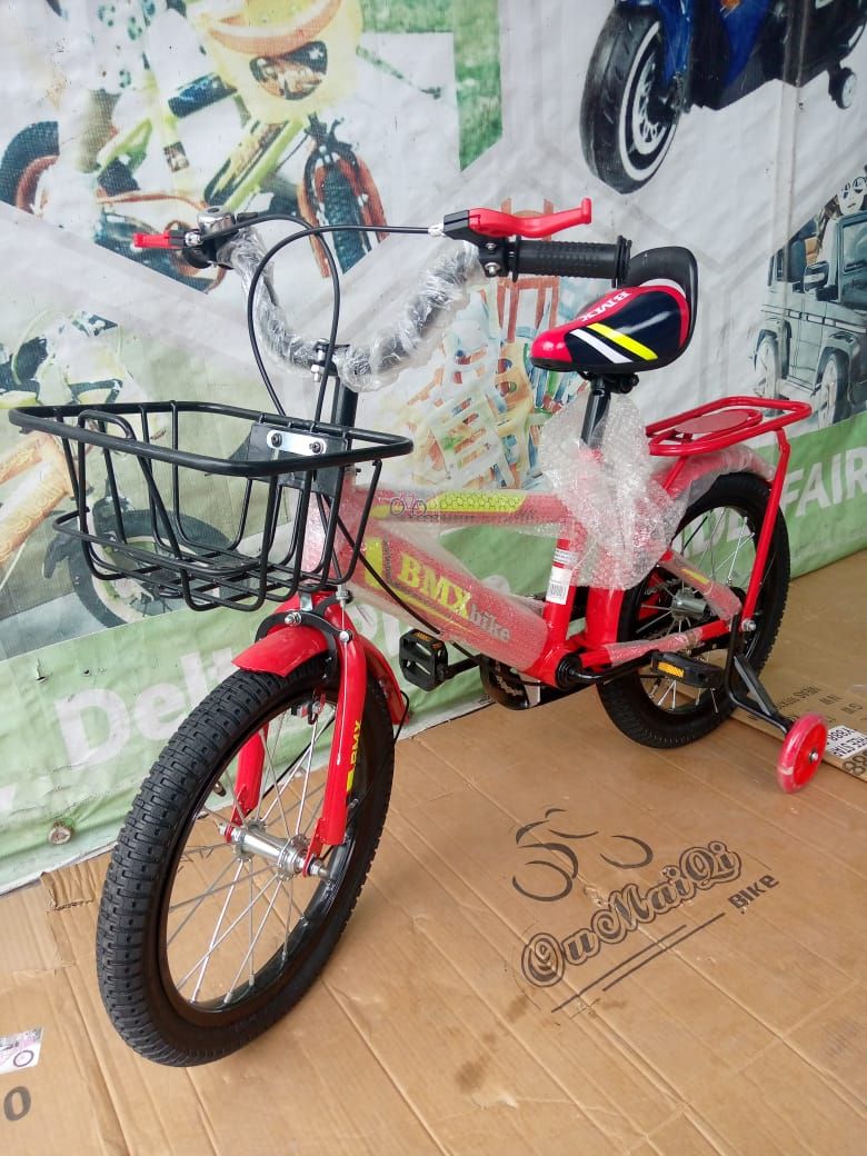 Unisex Kids Cute Bicycle Size 16 (Age 4-6years)
