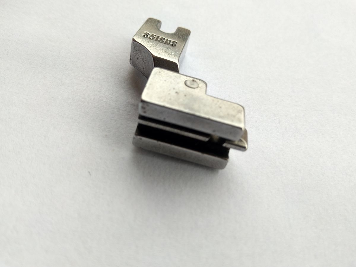 Invisible Zipper Foot Presser Foot For Industrial Lockstitch