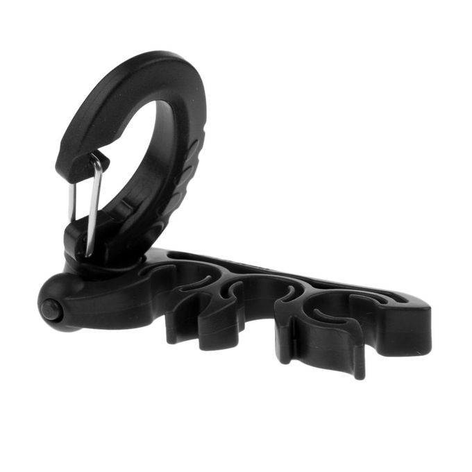 2Pcs Scuba Diving 3 Hose Regulator Gauge Holder Clip Retainer Gear
