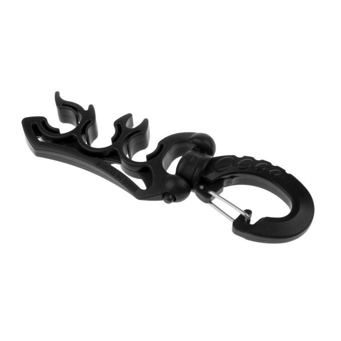 2Pcs Scuba Diving 3 Hose Regulator Gauge Holder Clip Retainer Gear