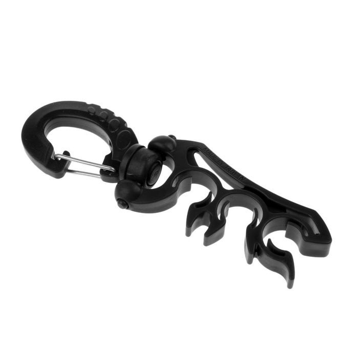 2Pcs Scuba Diving 3 Hose Regulator Gauge Holder Clip Retainer Gear