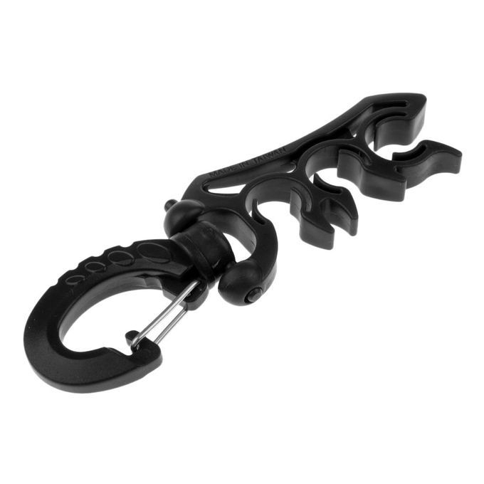 2Pcs Scuba Diving 3 Hose Regulator Gauge Holder Clip Retainer Gear