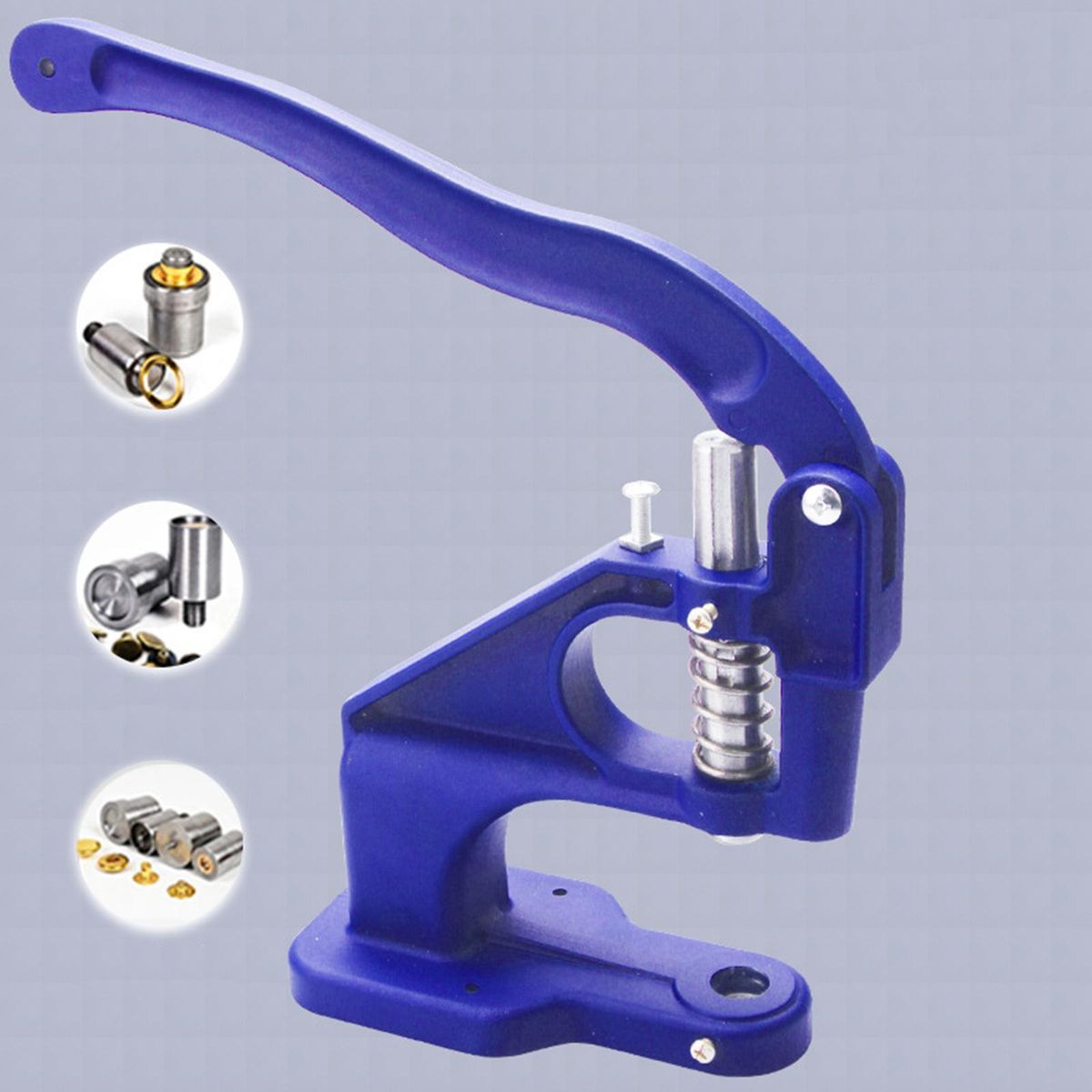 Hand Press Machine Buttons Attaching Manual Grommet Eyelet Hole Punch