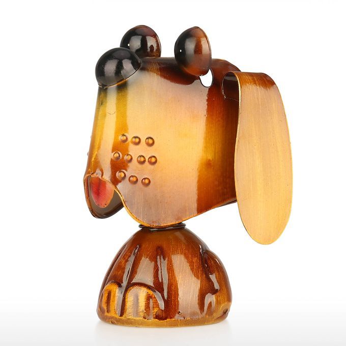 Tooarts Puppy Dog Animal Stand Eyeglass Holder Iron